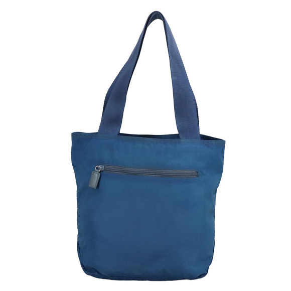 PRADA Tote Bag Nylon Blue - Picture 3 of 16